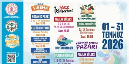 Giresun’da Yaz Coşkusu Başlıyor